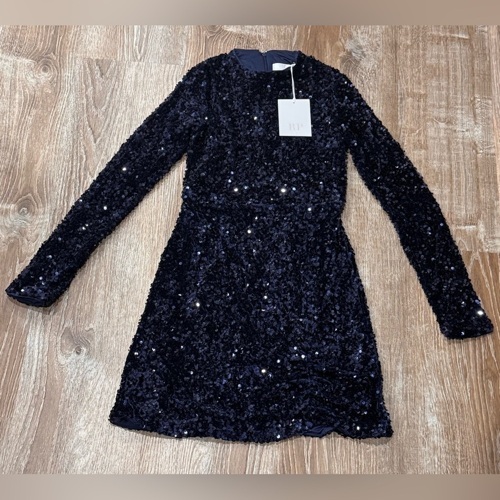 Rachel Parcell Sequin Ruched Mini Dress - Picture 2 of 6